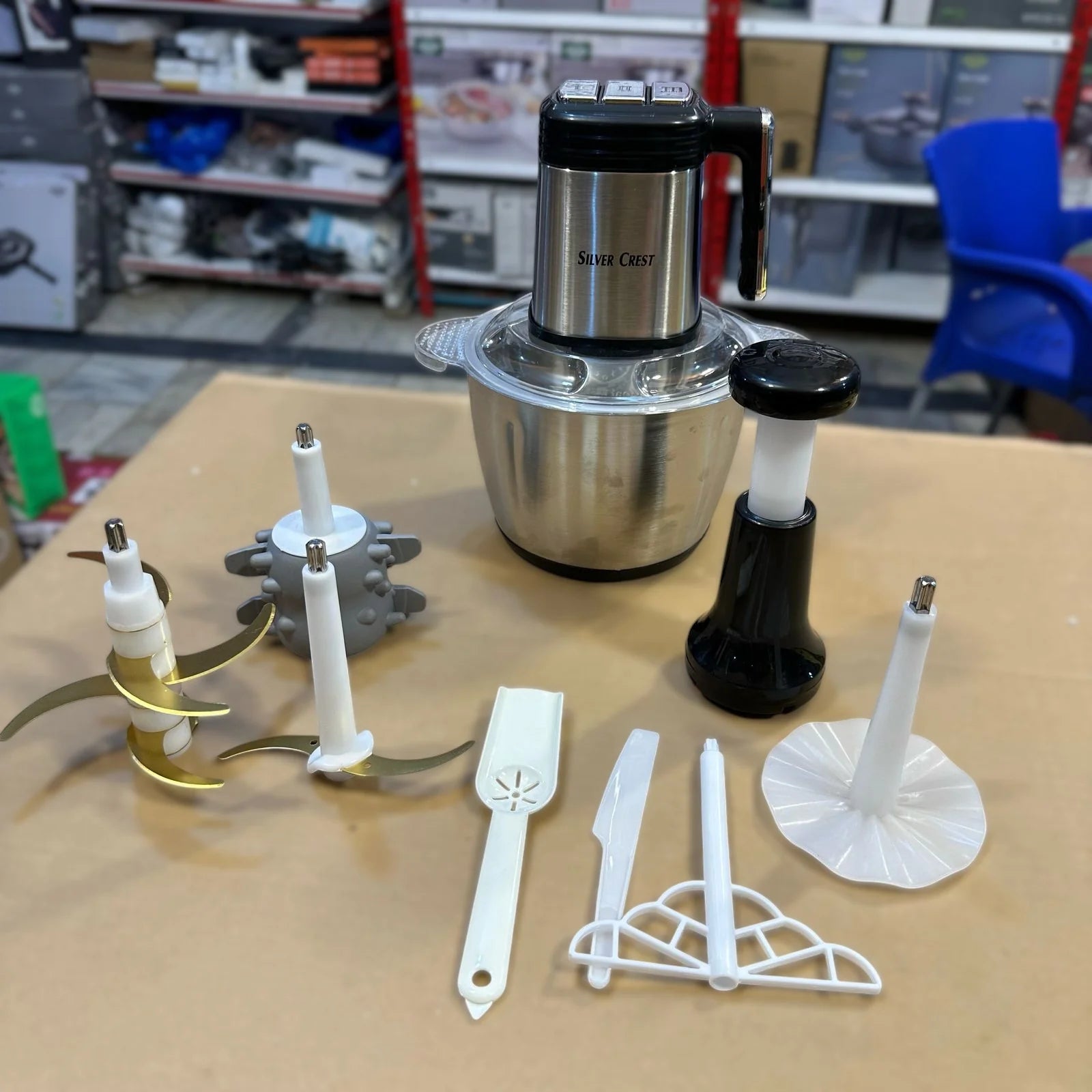 Silver Crest 8-in-1 Food Chopper – 3.5L