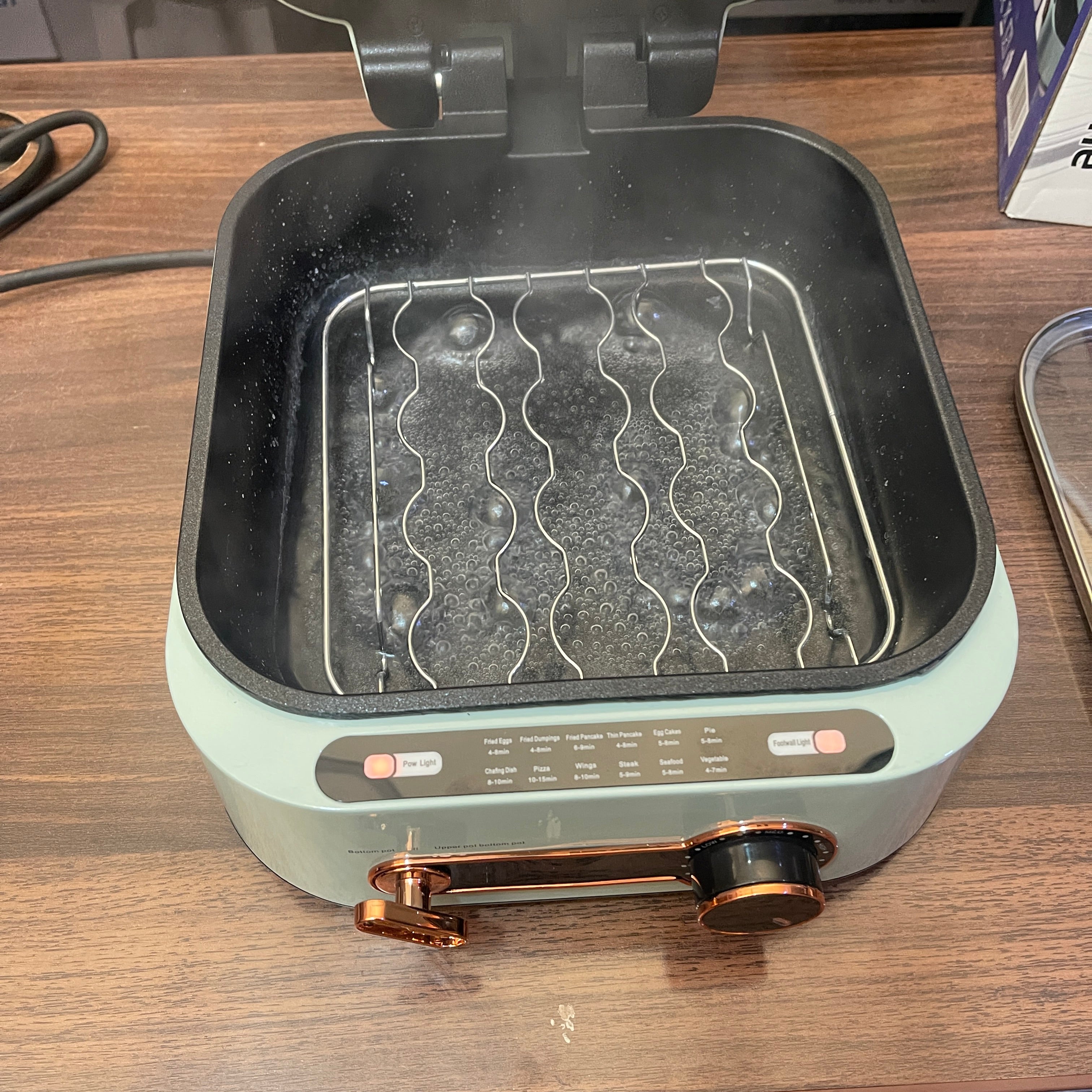 Orvica 3-in-1 Steamer, Fryer & Grill – Russian Lot