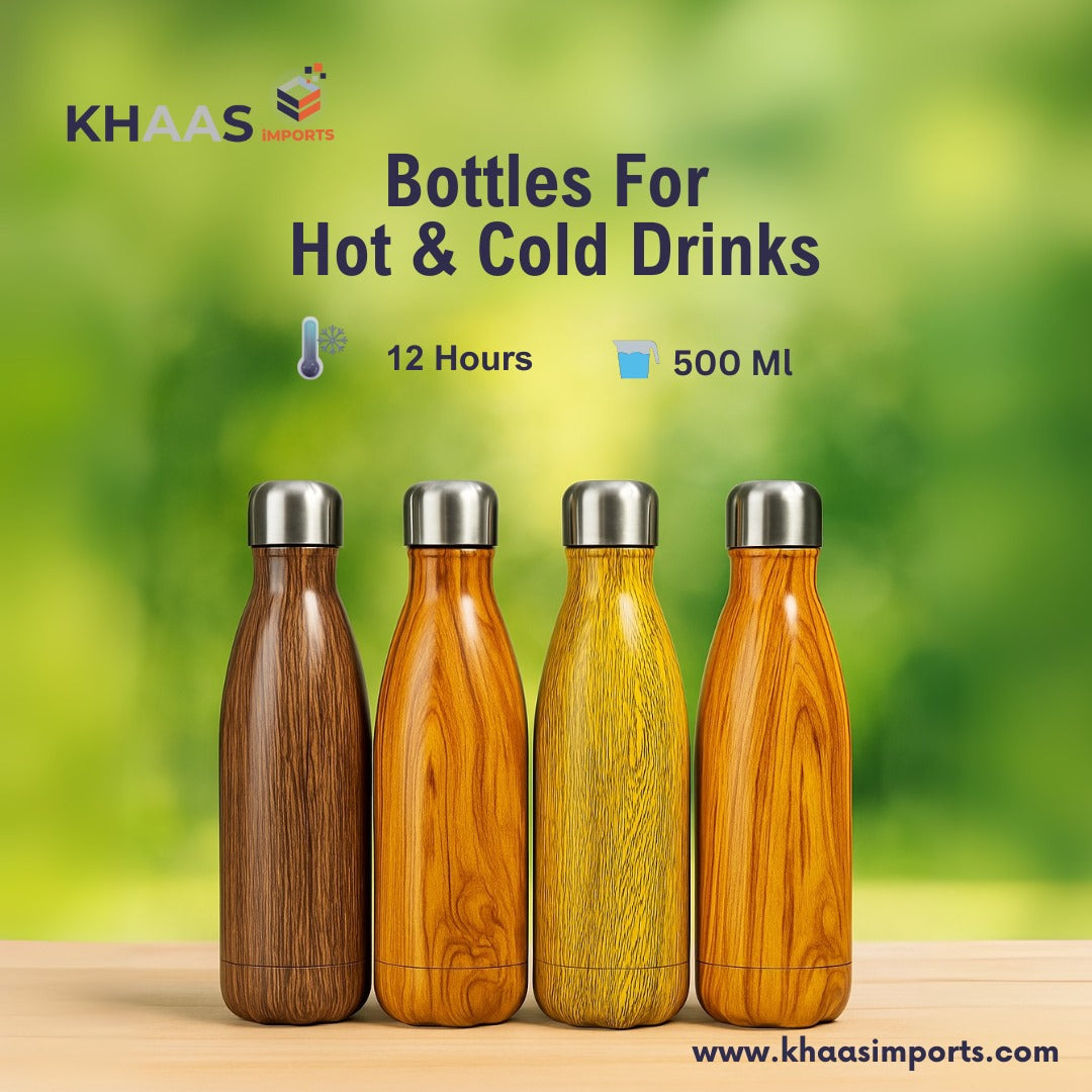 Golden Bottles for Hot & Cold drinks