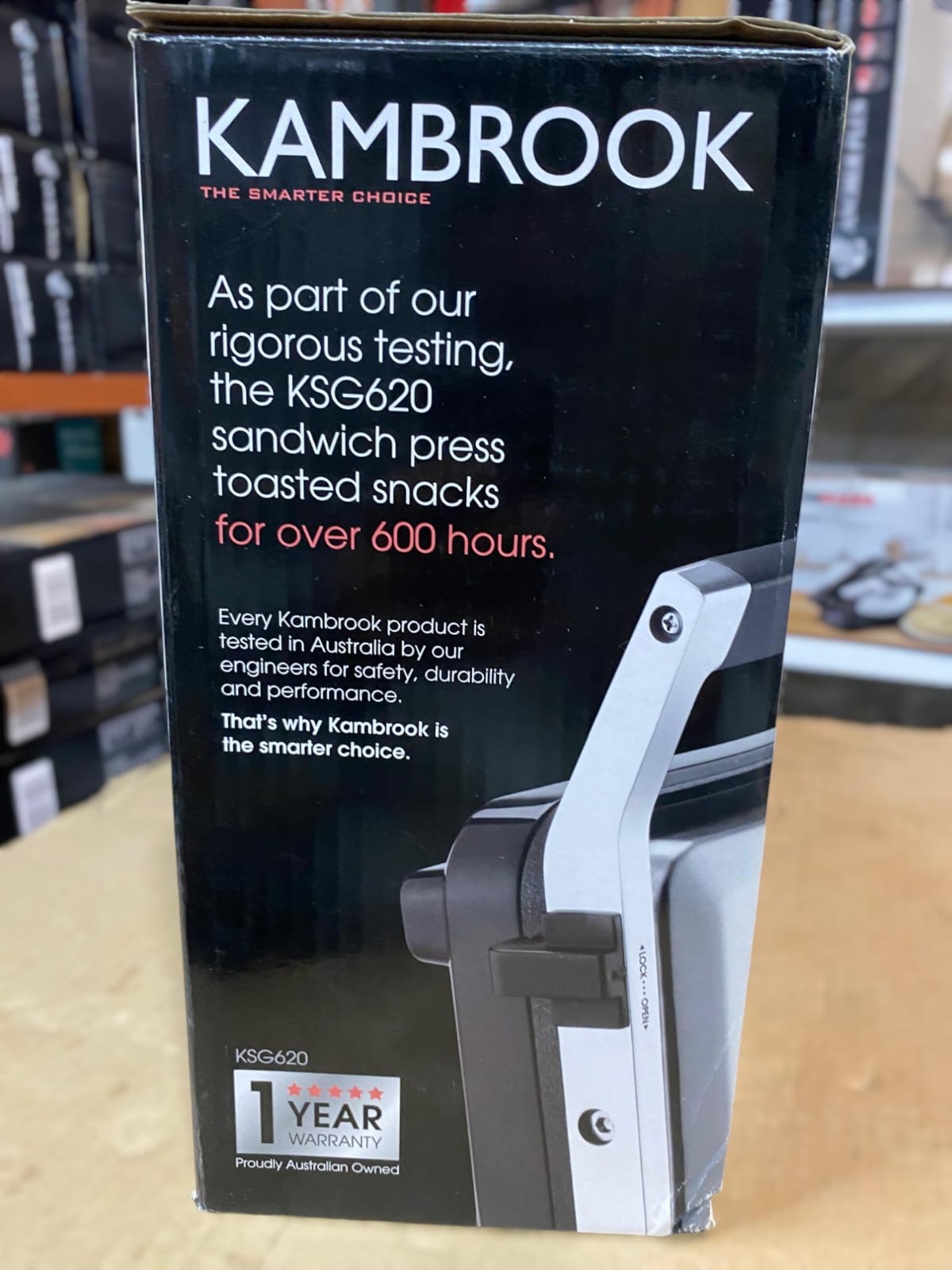 Kambrook 2-Slice Sandwich Press – Café Quality Snacks at Home