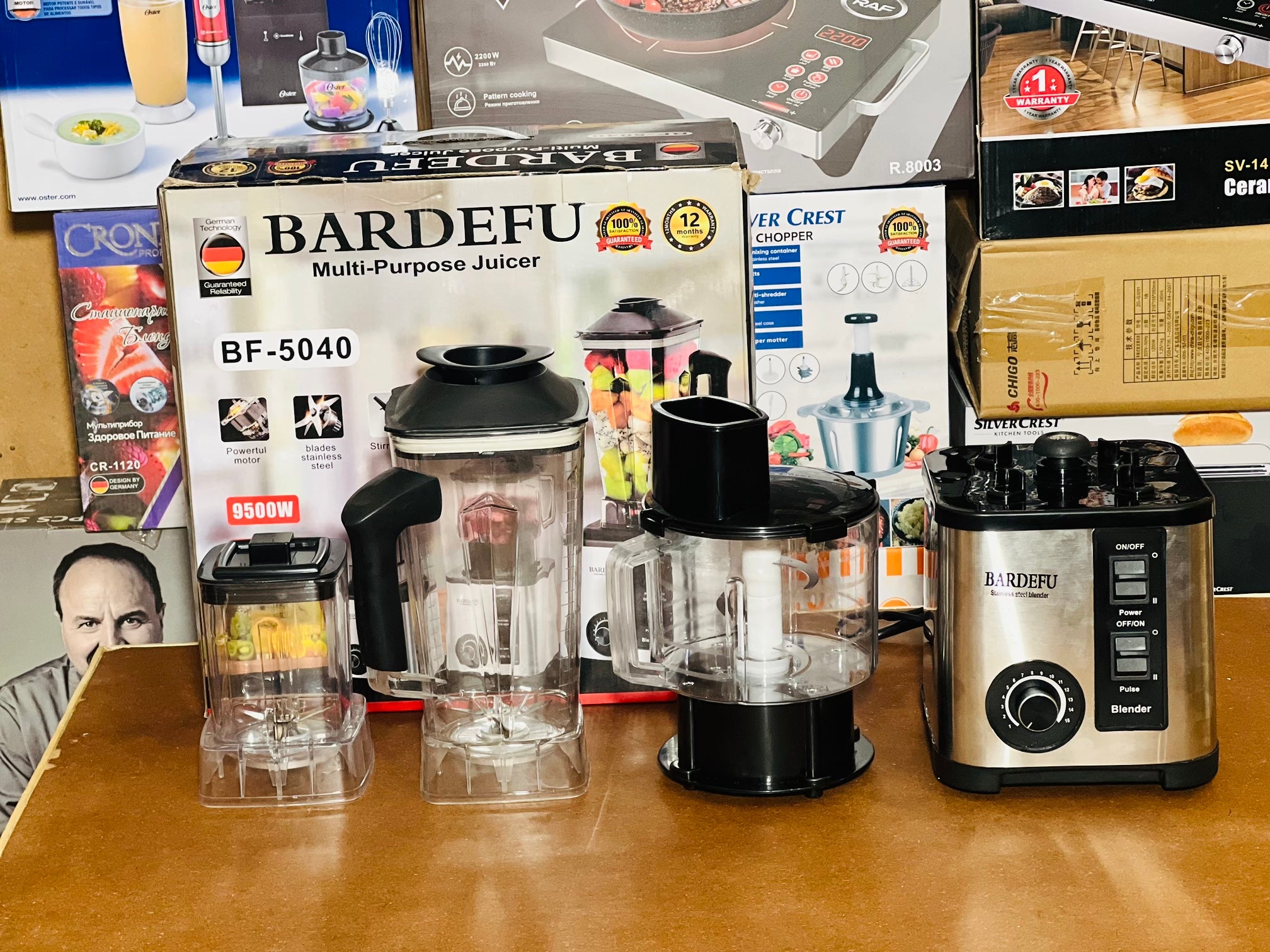 German Lot – Bardefu 3-in-1 Multi-Purpose Juicer
