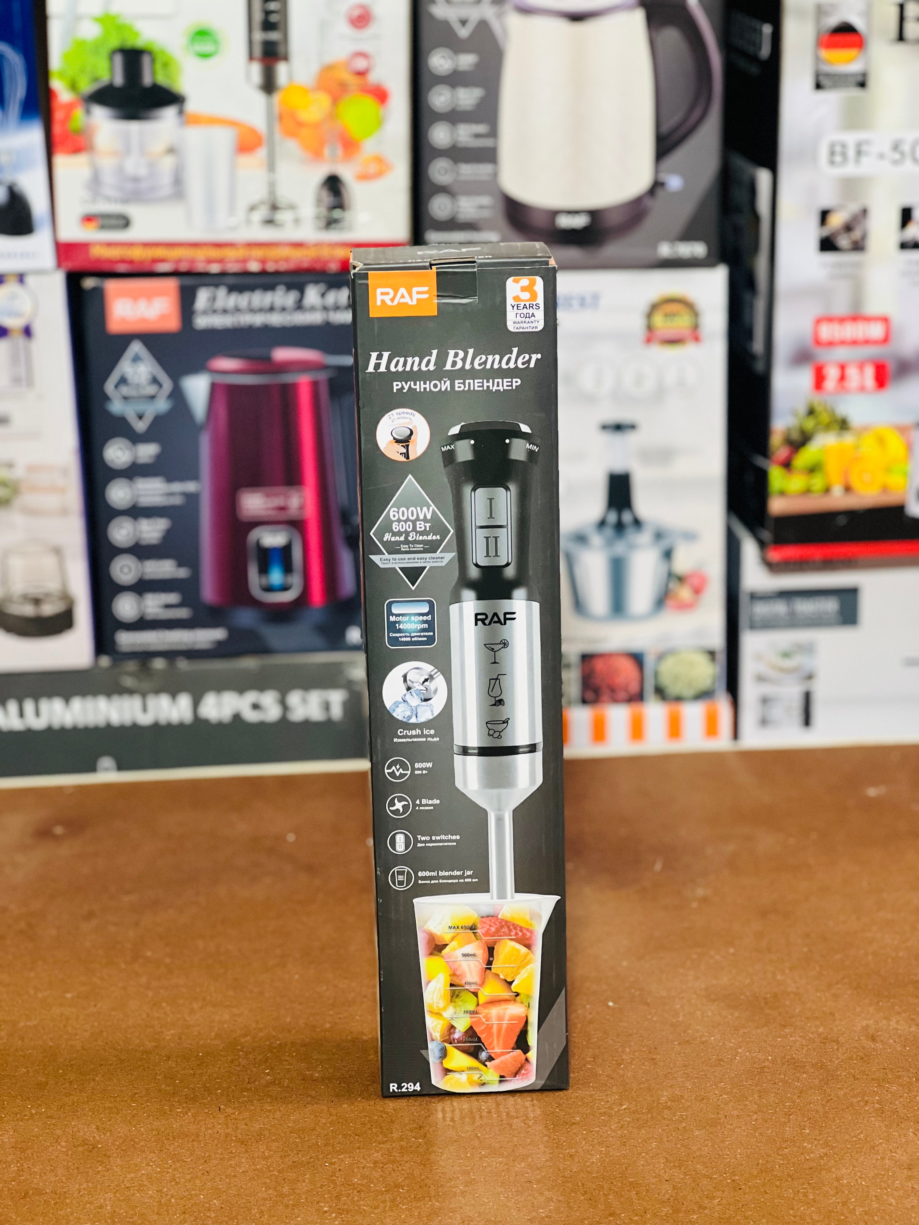 RAF 4-in-1 Hand Blender Set – R 394