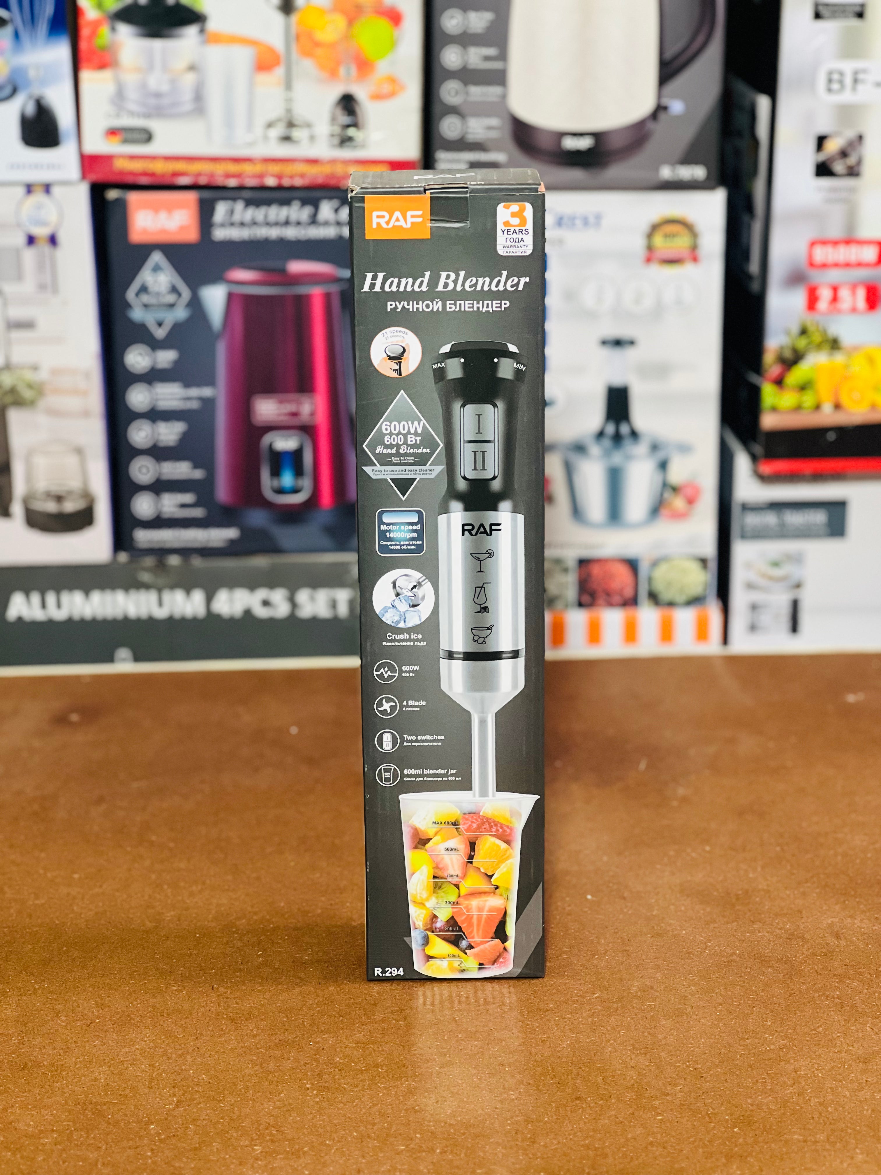 RAF 4-in-1 Hand Blender Set – R 394