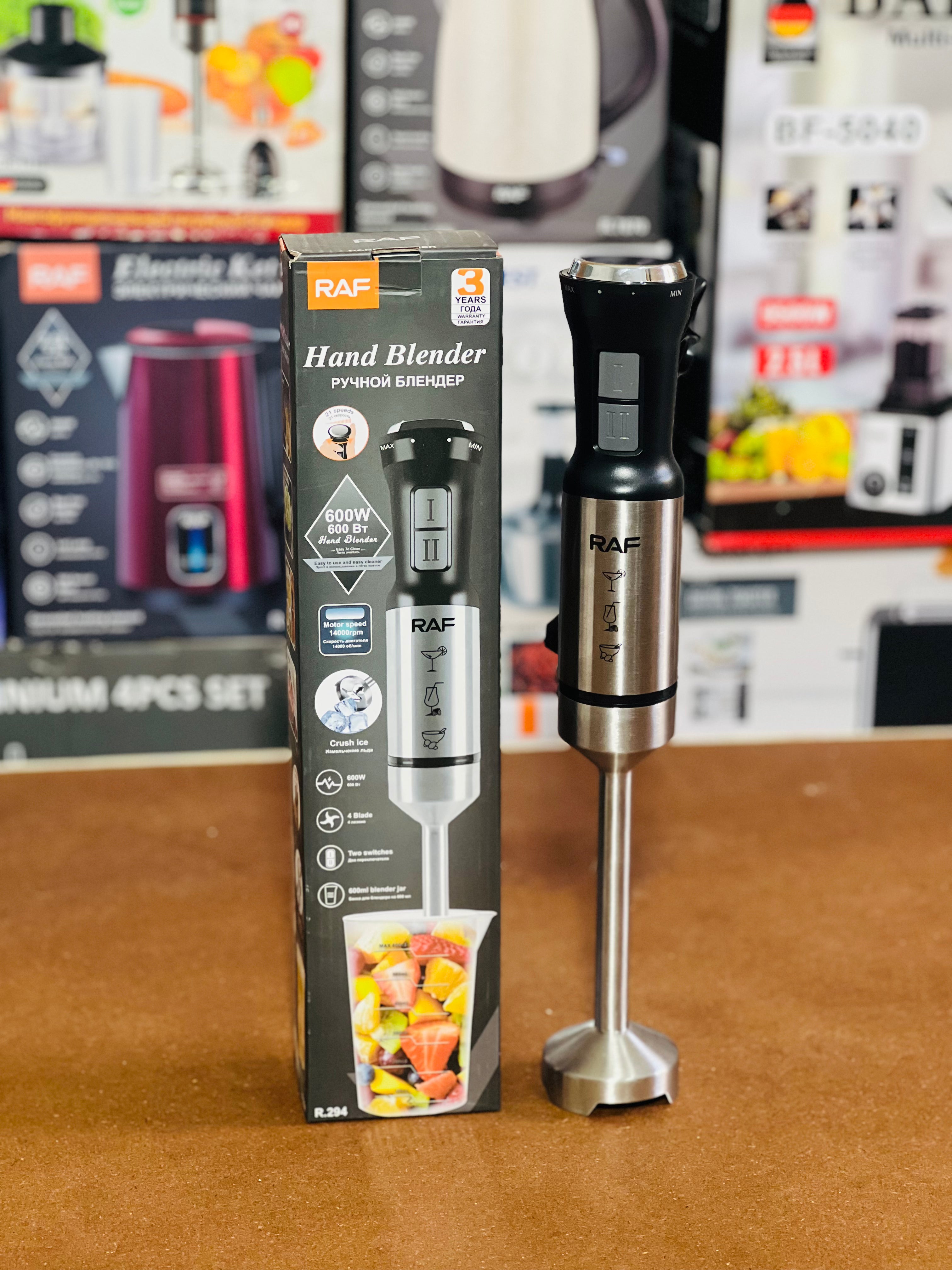 RAF 4-in-1 Hand Blender Set – R 394