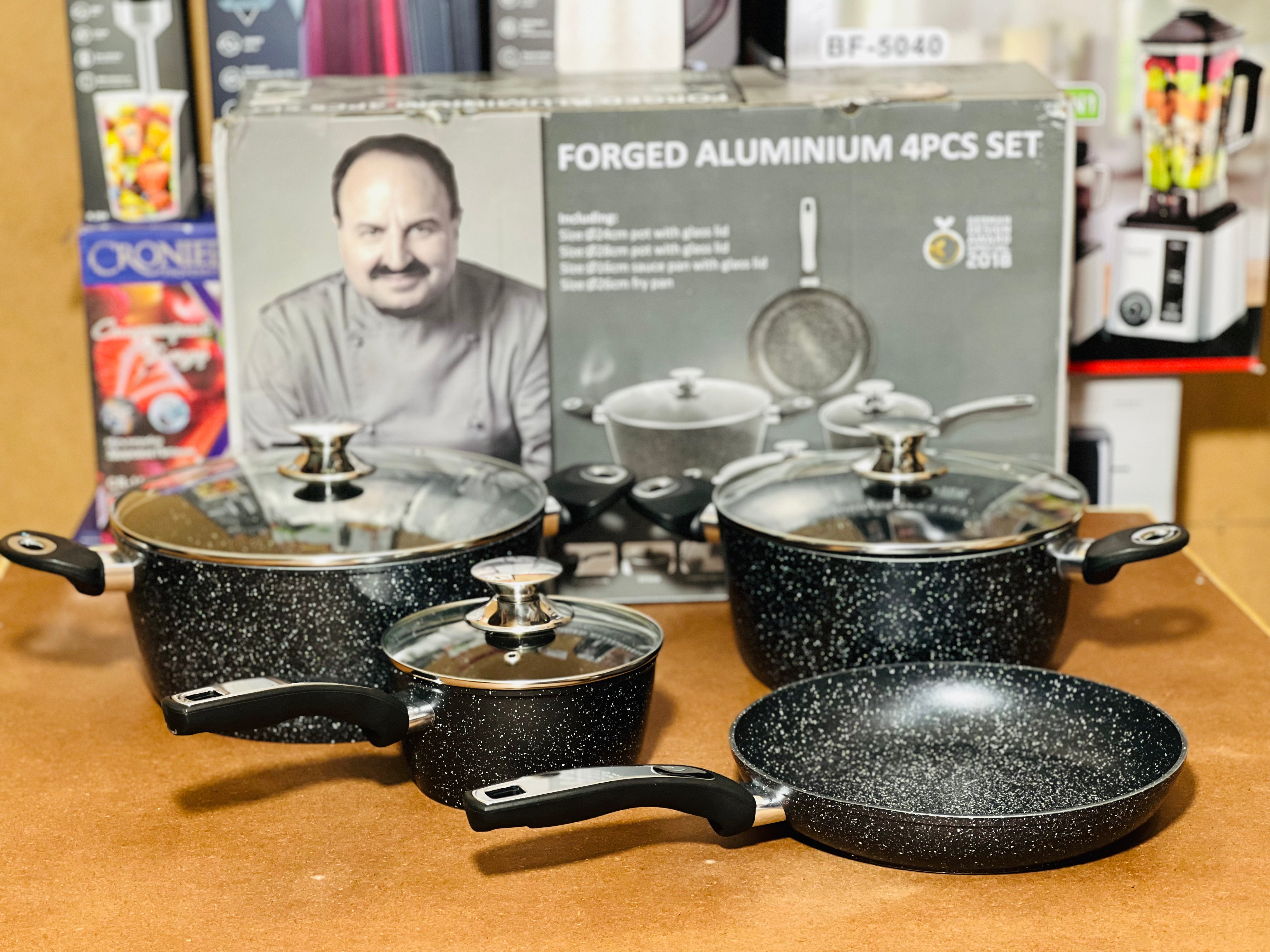 German Design – 4-Piece Cookware Set
