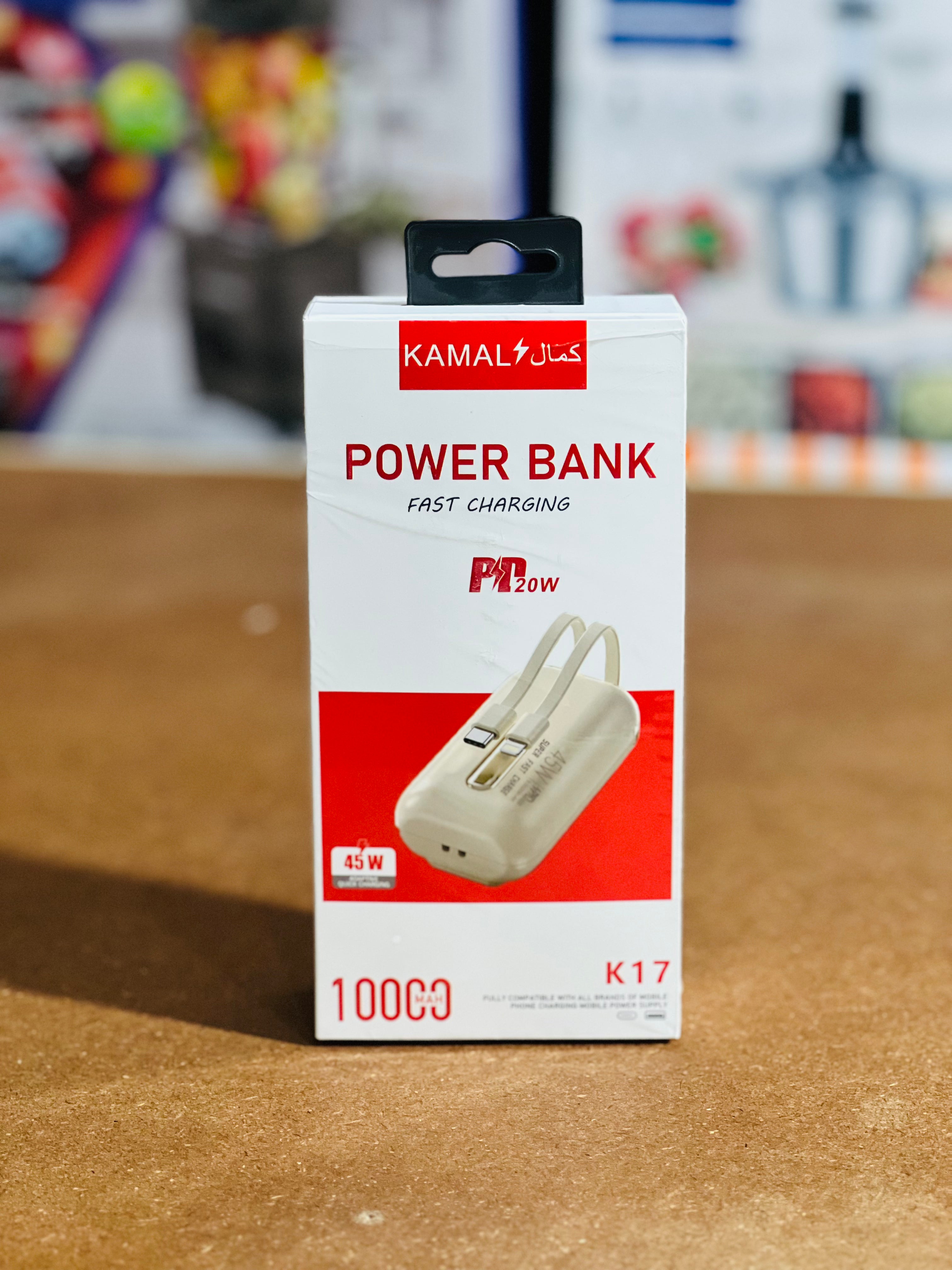Kamal 10000mAh 45W Fast Power Bank