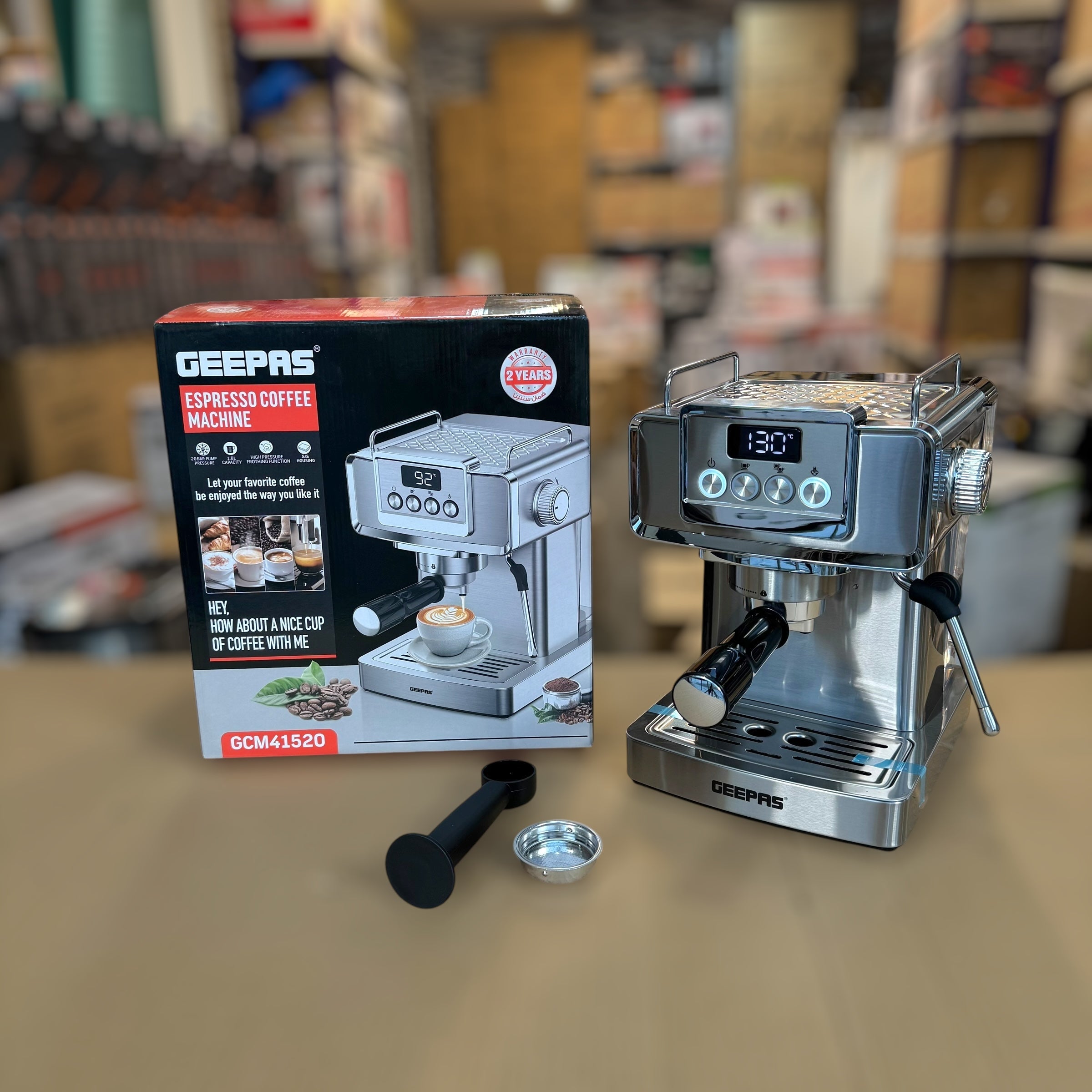 Geepas Expresso Machine