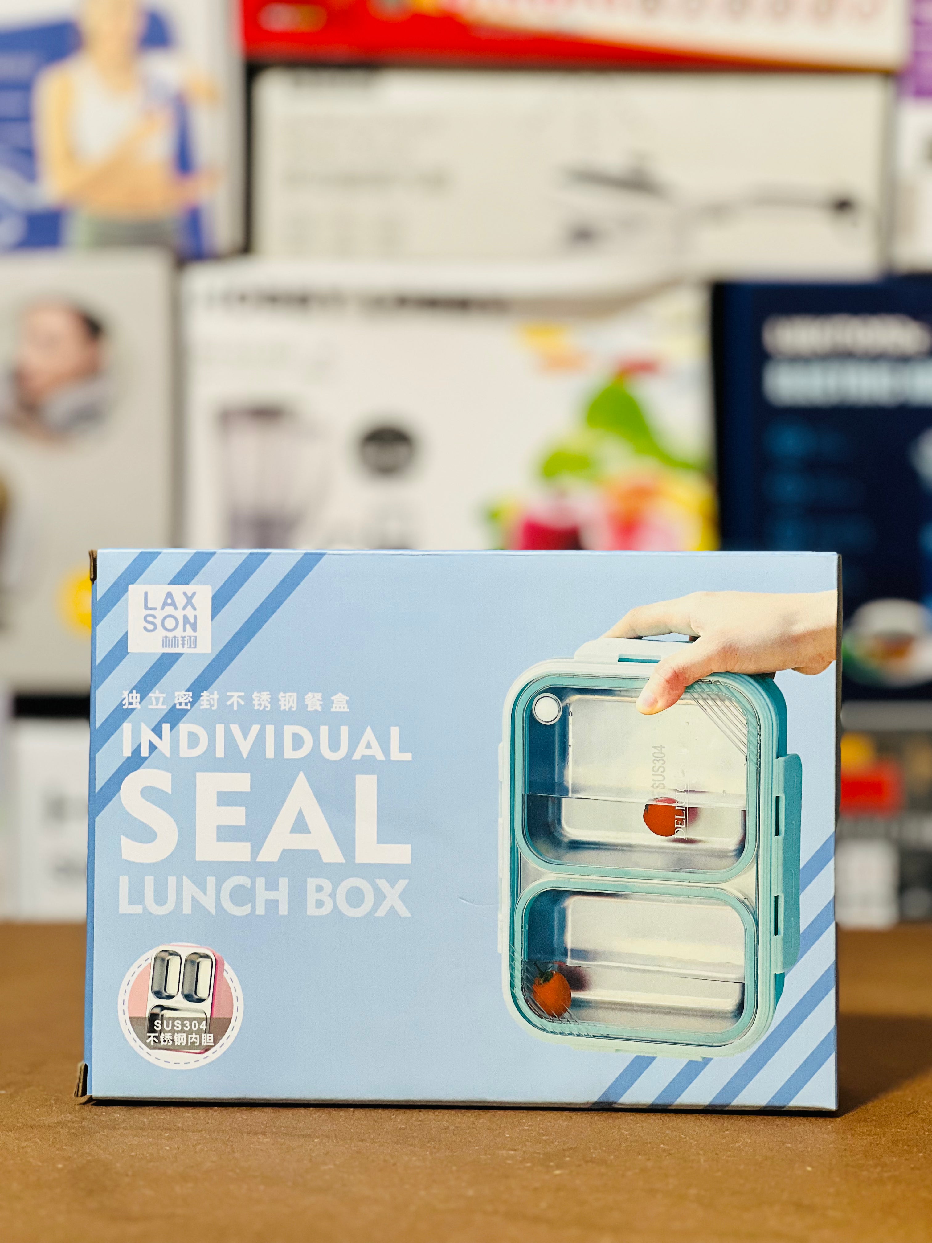 Lot Imported Seal Lunch Box
