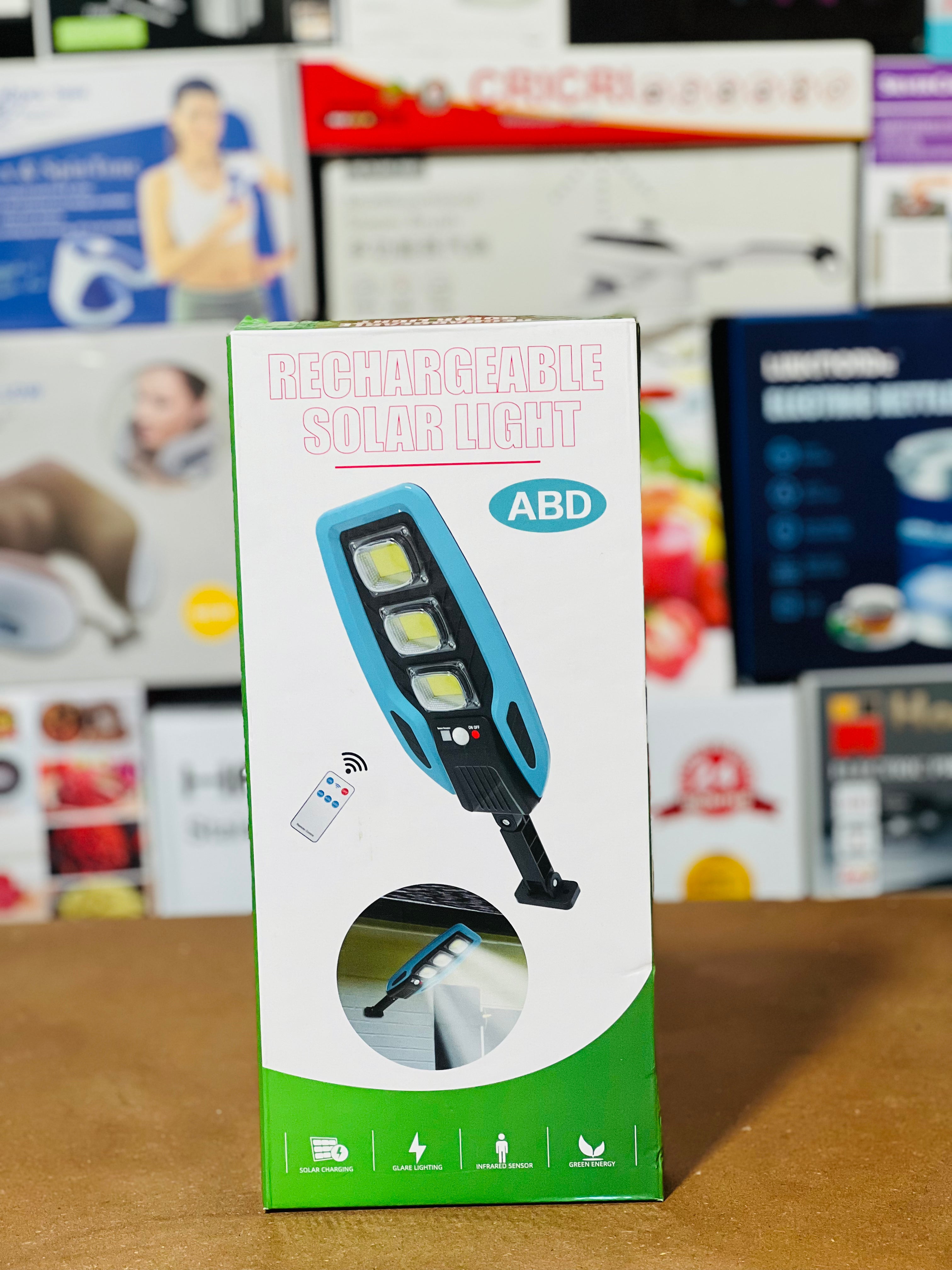 3 Mood Rechargeable Solar Street Light