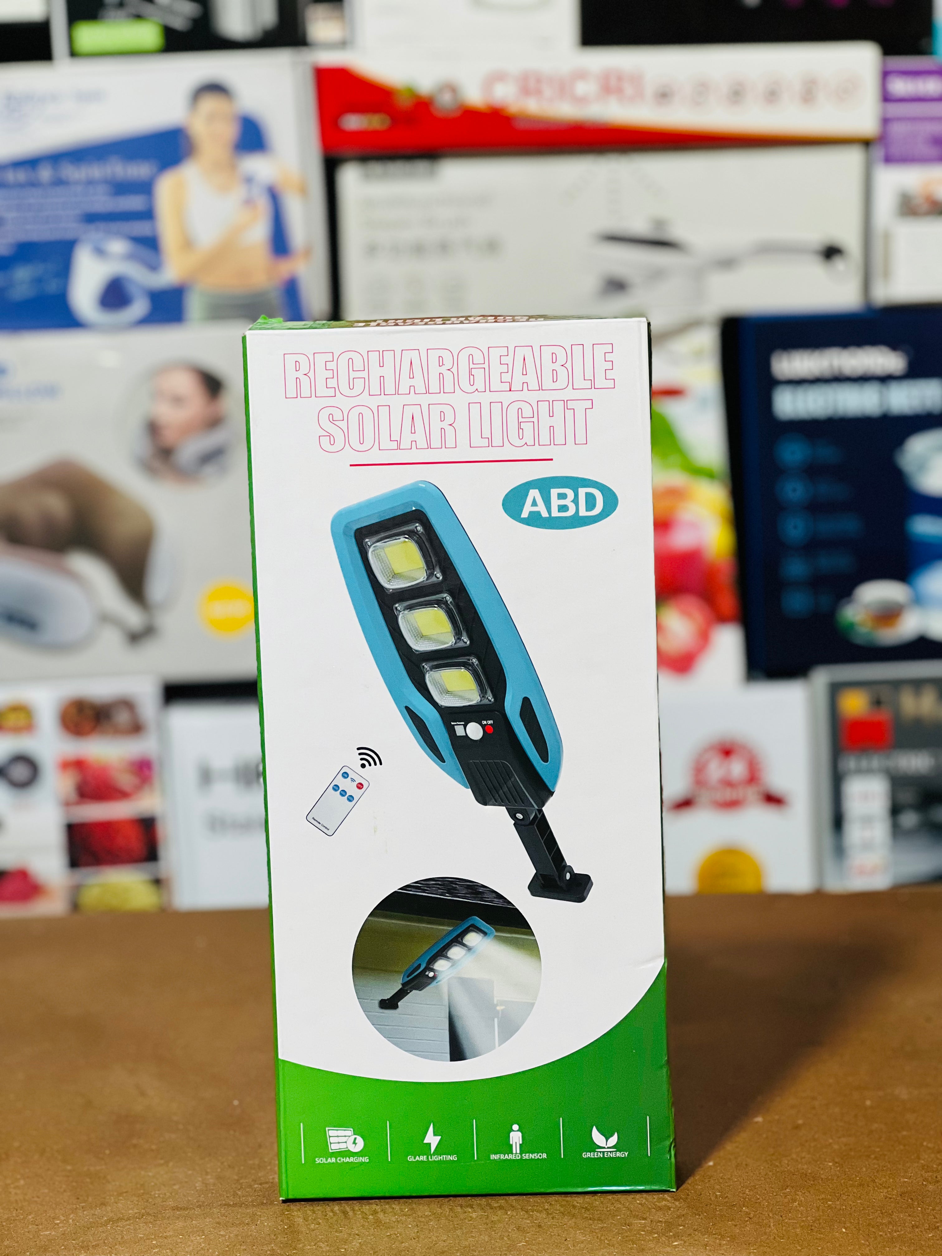3 Mood Rechargeable Solar Street Light