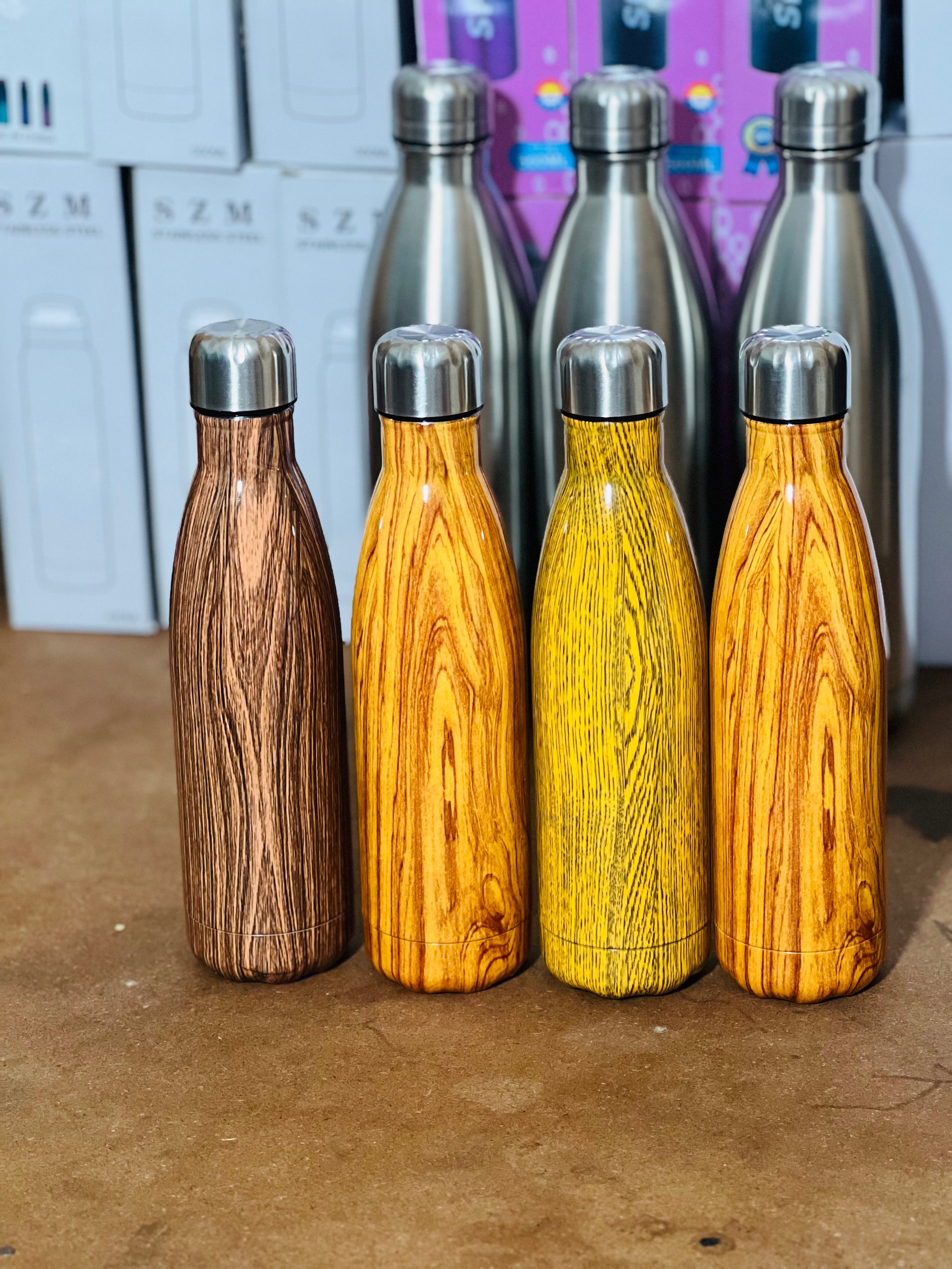 Golden Bottles for Hot & Cold drinks