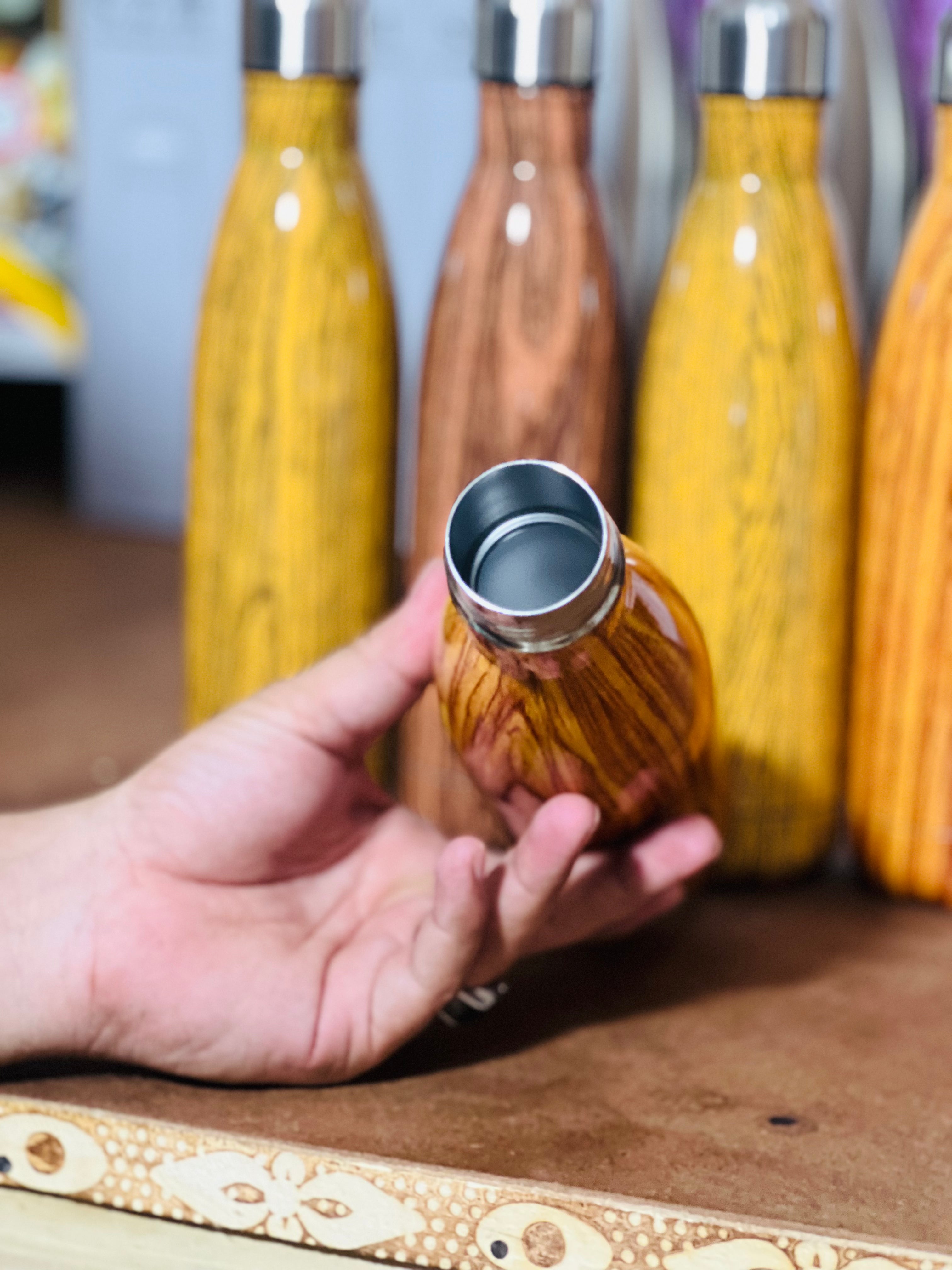 Golden Bottles for Hot & Cold drinks