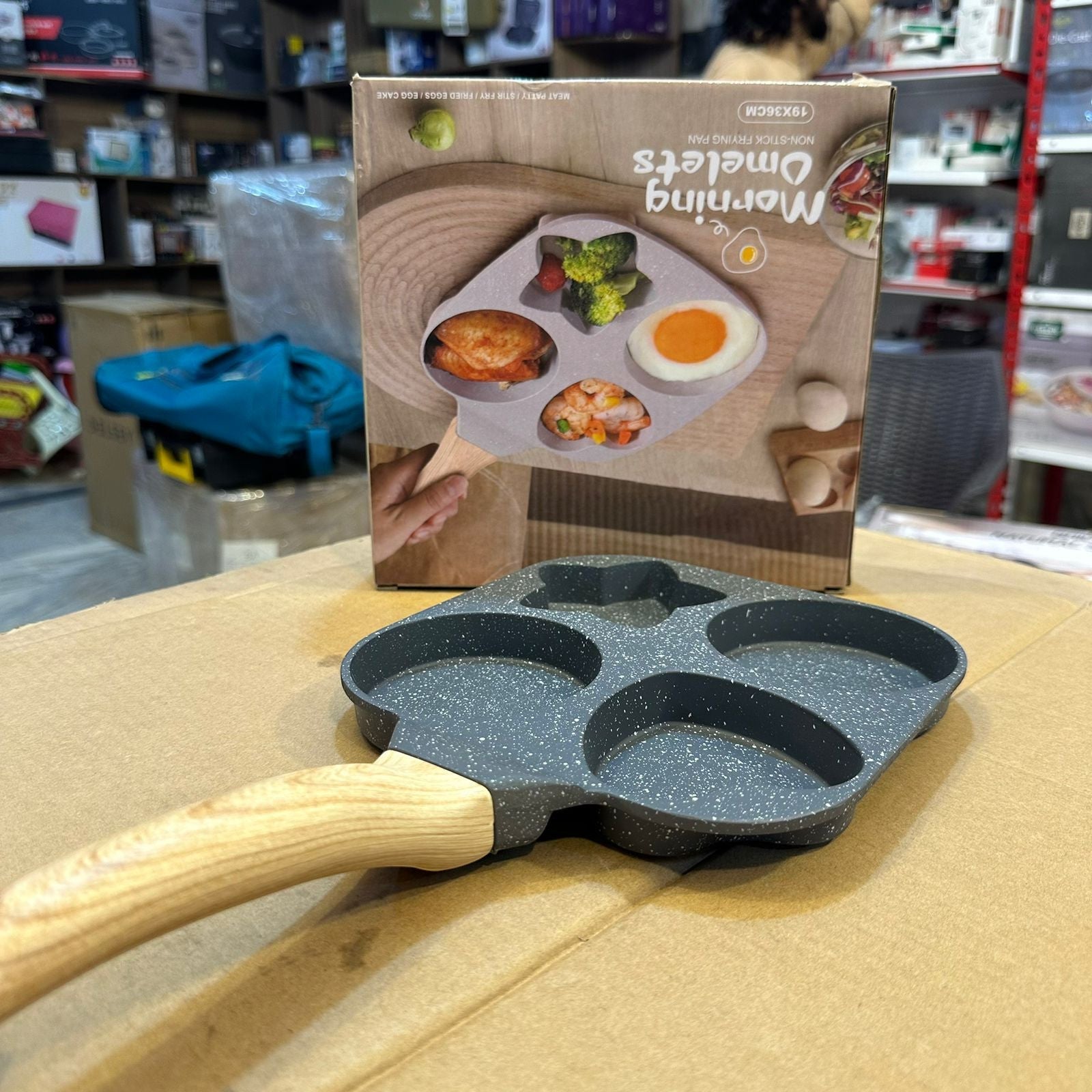 Morning Omelets Four Portions Non-Stick Frypan – Quick, Easy & Delicious Mornings